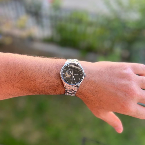 Seiko Presage SSA377J1 Καινούργιο Αυτόματο Μαύρο Καντράν