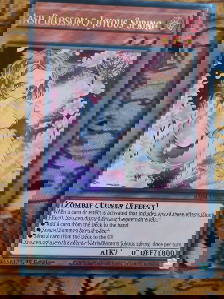 Ash Blossom & Joyous Spring (Ultra Rare, Yugioh)