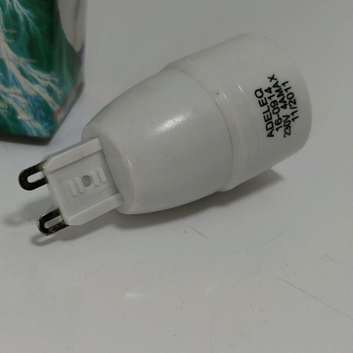 Lamp socket adapter from G9 to E14 new
