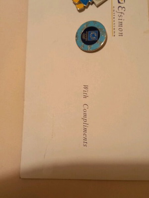 Olympic 2004 Athens collectible pins new, set of 2