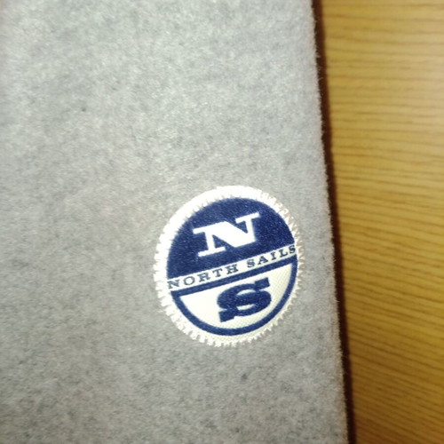 North Sails jacket new, white with gray sleeves, size L