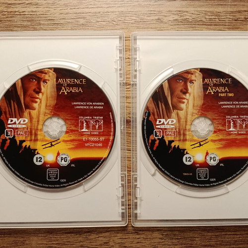 Lawrence of Arabia 2-disc DVD edition with Greek subtitles
