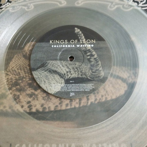 Kings of Leon California Waiting 10" single new, limited edition clear vinyl