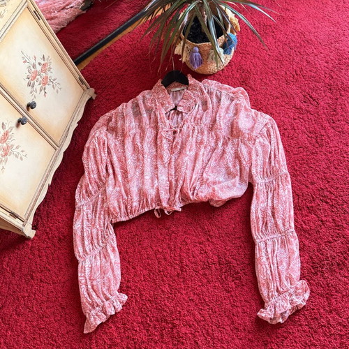 Vassia Kostara Boho Top like new, one size, polyester