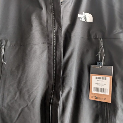 The North Face MTN Range Down Insulated Waterproof Hooded Parka Jacket Size Medium Black New