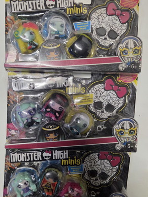 Mattel Monster High Minis s1 and s2 new