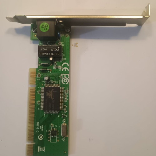 Network card used, functional