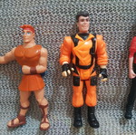 ACTION FIGURES Hercules,  James Bond,  Luca.
