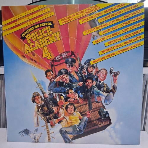 Various Police Academy 4 Citizens On Patrol vinyl LP soundtrack