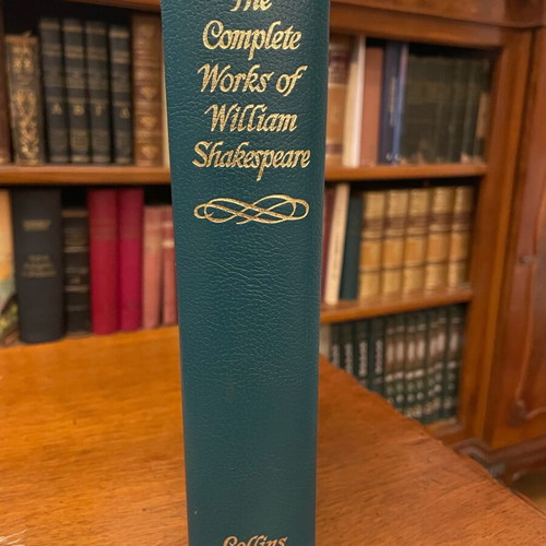 The Complete Works of William Shakespeare Collins edition 1975 like new