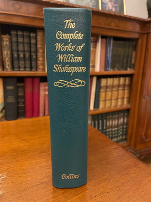 The Complete Works of William Shakespeare Collins edition 1975 like new