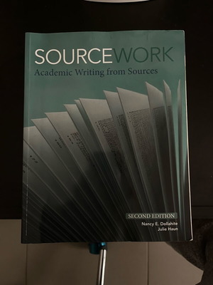 Sourcework Academic Writing from Sources second edition like new