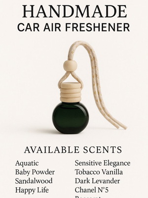 Car air freshener new 10 ml vegan