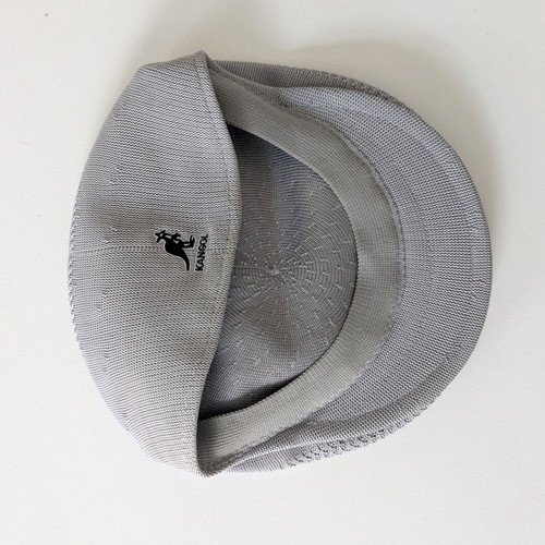 Kangol Tropic 507 Ventair grey flat cap medium like new