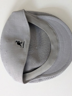 Kangol Tropic 507 Ventair grey flat cap medium like new
