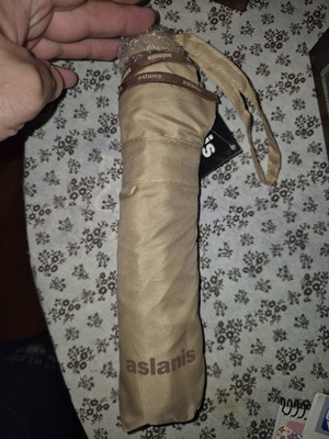 Aslanis umbrella new, beige