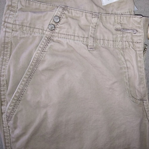 Attrattivo beige women's fabric pants like new, chino style, size S