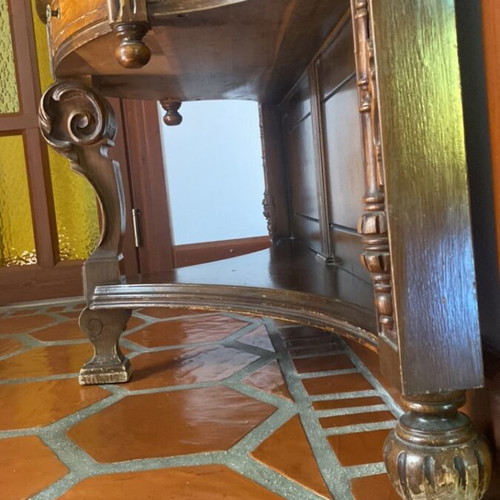 Entry console used, wooden