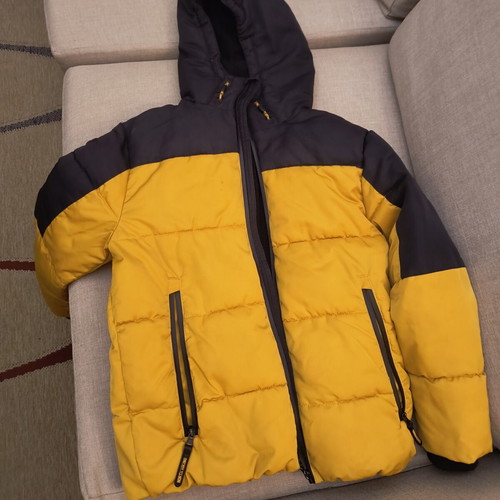 Cool Club jacket for 12-year-old boy like new, yellow and black