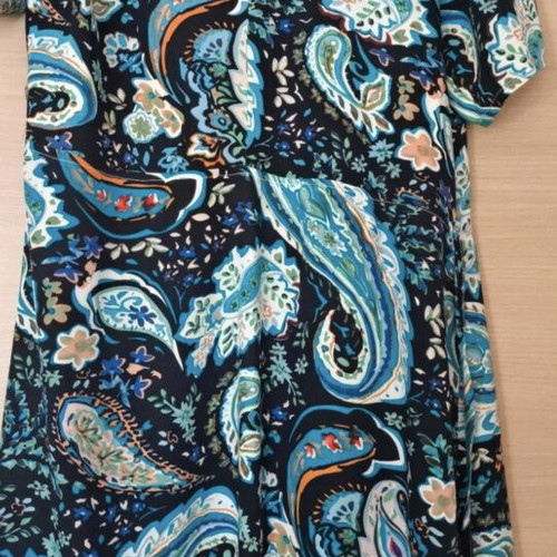 Dress SheX summer wrap dress made in Greece like new, colorful