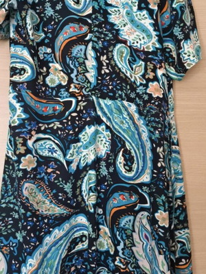 Dress SheX summer wrap dress made in Greece like new, colorful