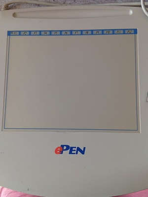 ePEN Retro Vintage Graphics Tablet like new