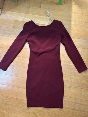 Toi&Moi backless dress like new, burgundy, size S