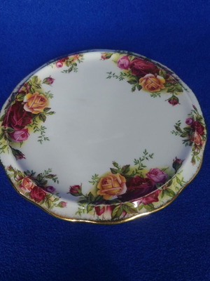 Royal Albert Old Country Roses Bone China teapot base used