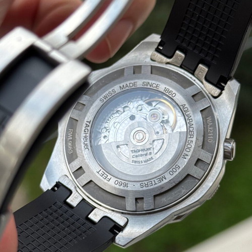 Tag Heuer Aquaracer Calibre 5 like new with rubber strap