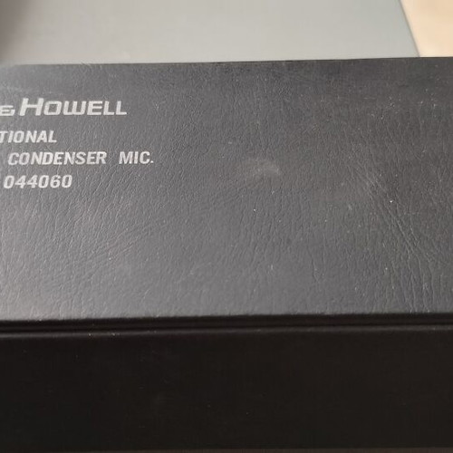 Bell Howell microphone collectible new, unused, excellent condition