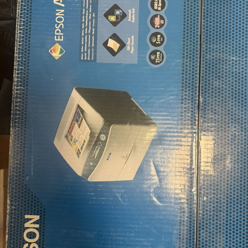 Epson Aculaser C1100 printer new without drum and toner