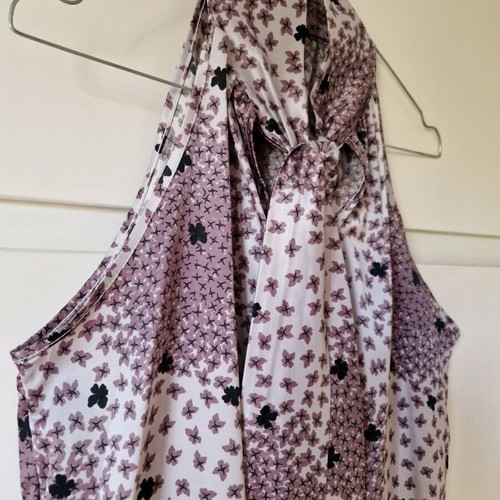 Satin blouse tunic like new, size M/L