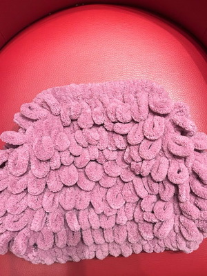Puffy bag handmade knitted bag new