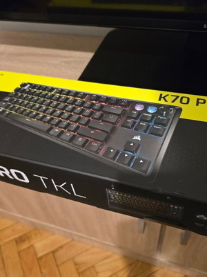 Corsair K70 PRO TKL Hall Effect Gaming Keyboard RGB US English new