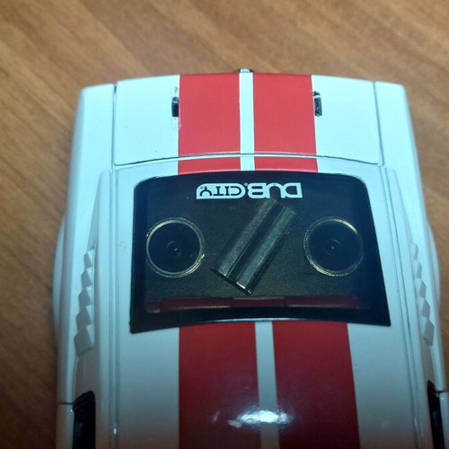 Ford Mustang GT 2005 metal toy car used, 1:24 scale with upgrades