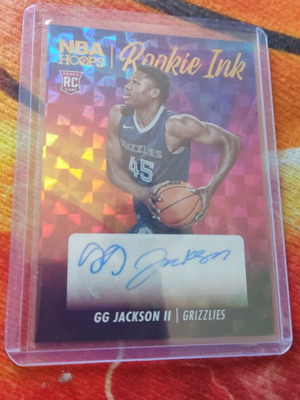 GG Jackson II Rookie Card Panini NBA Hoops 2023-24 like new with autograph sticker