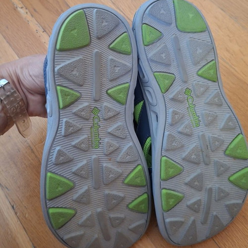 Techsun Wave children's sandals Columbia used, size 34, blue and green
