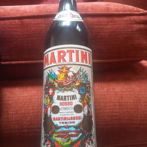 Martini Rosso Vermouth sealed, rare