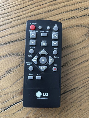 LG κοντρόλ για ηχοσύστημα μεταχειρισμένο, μοντέλο AKB36086220