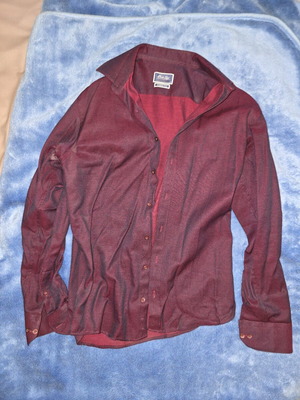 Berto Lucci Medium Shirt red like new