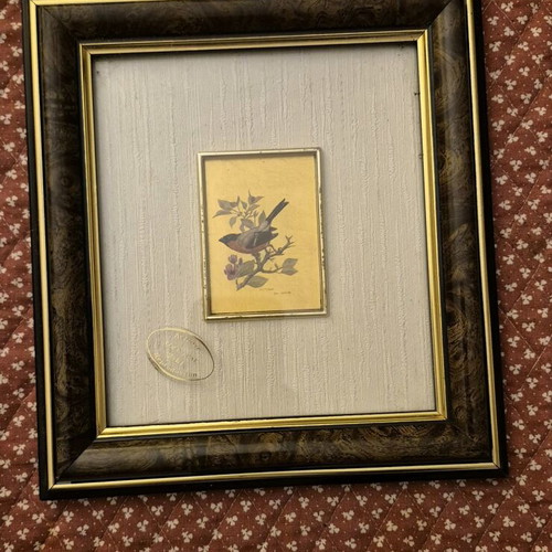 Chromolithograph frame used with 23 kt gold leaf 22x20