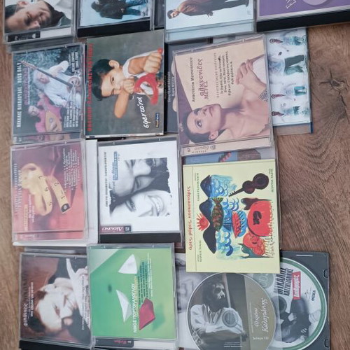 Greek music CD collection, pack of 86, used