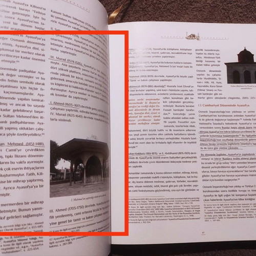Ayasofya Efsaneleri book like new, Turkish language