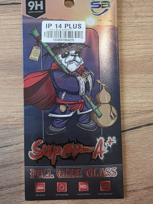 Tempered glass for iPhone 14 Plus like new, compatible with iPhone 13 Pro Max