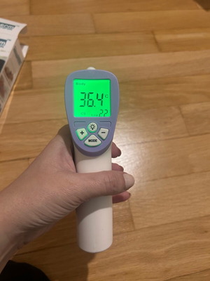 Infrared thermometer new with instructions