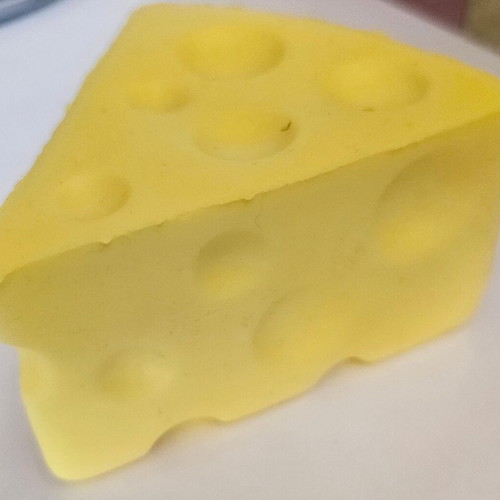 Squishy cheese toy new