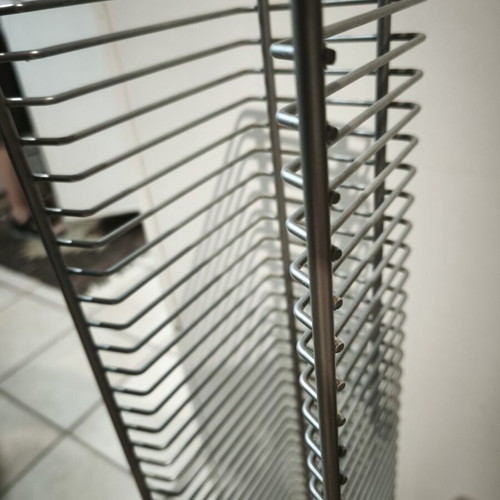 CD rack like new, holds 60 discs