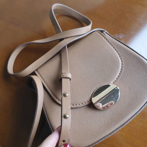 Mango brown bag used, crossbody