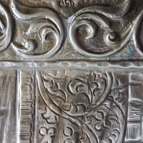 Silver icon of Saint Nicholas 950, like new, 28×22cm