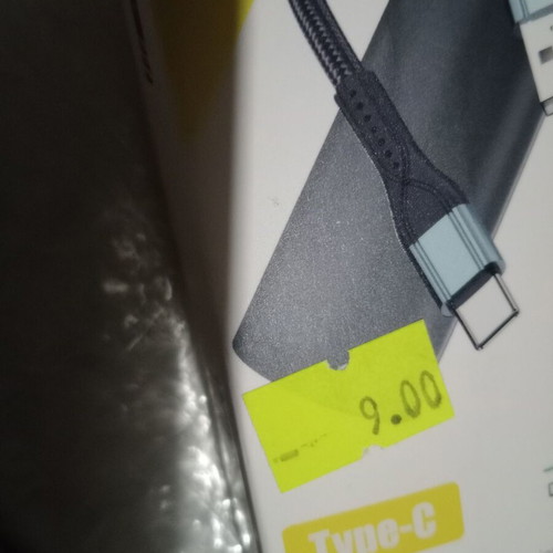USB Type C to USB cable 1m new for charging and data transfer